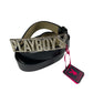 Y2k Playboy Plug Belt Black 2004