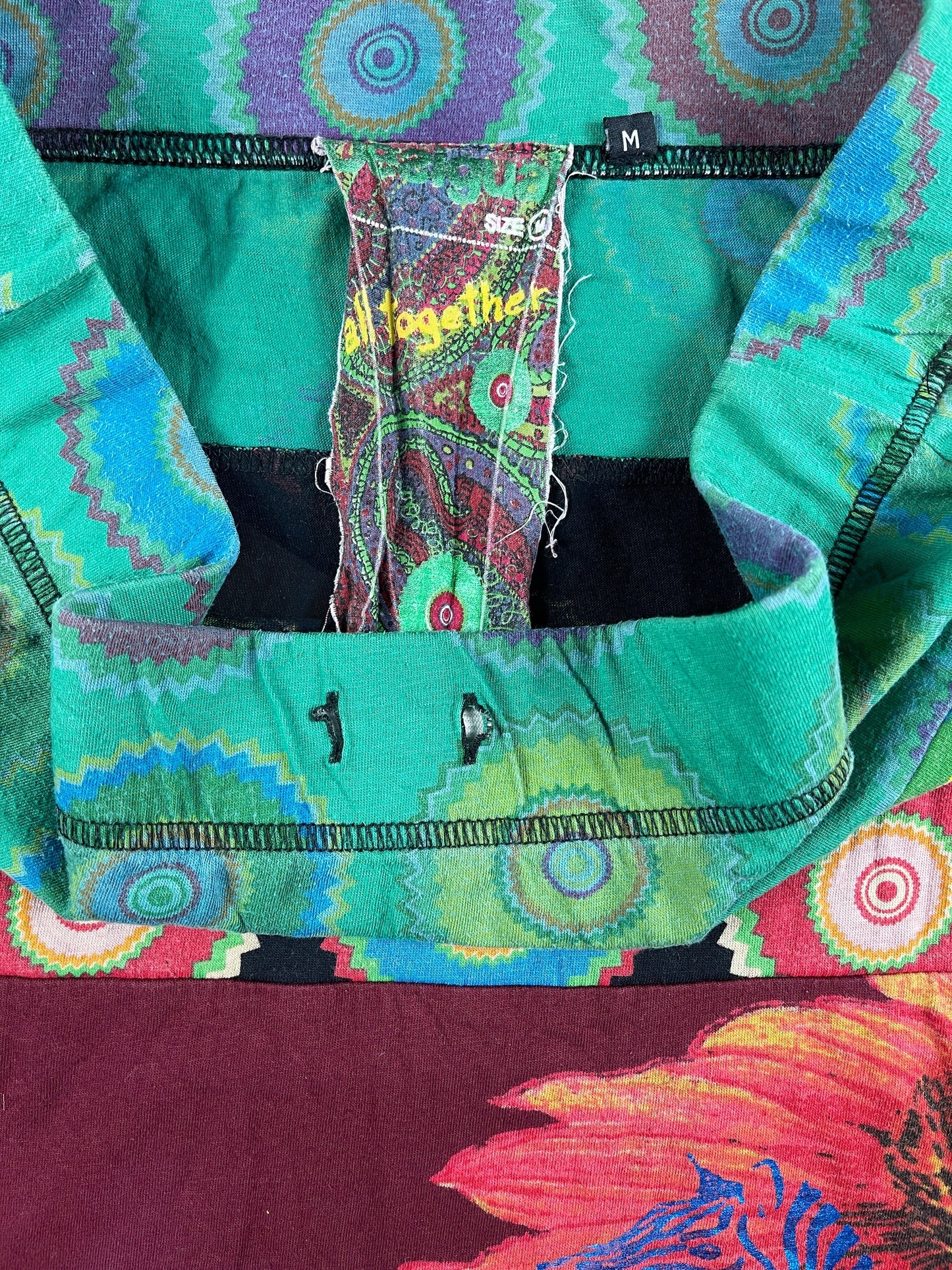 Y2k Desigual Skirt Multicolor - M
