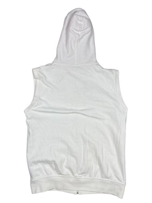 Y2k Billabong Hoodie Vest White Red - L