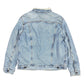 Levi's Denim Fake Fur Jacket Blue - XL