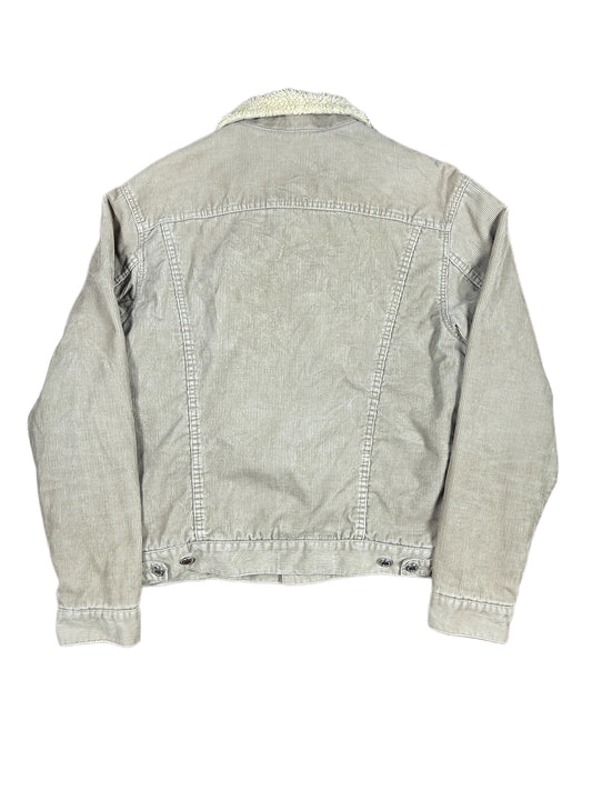 Vintage Caroche Corduroy Jacket Beige - M