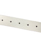 Y2k Playboy Leather Belt White 2004
