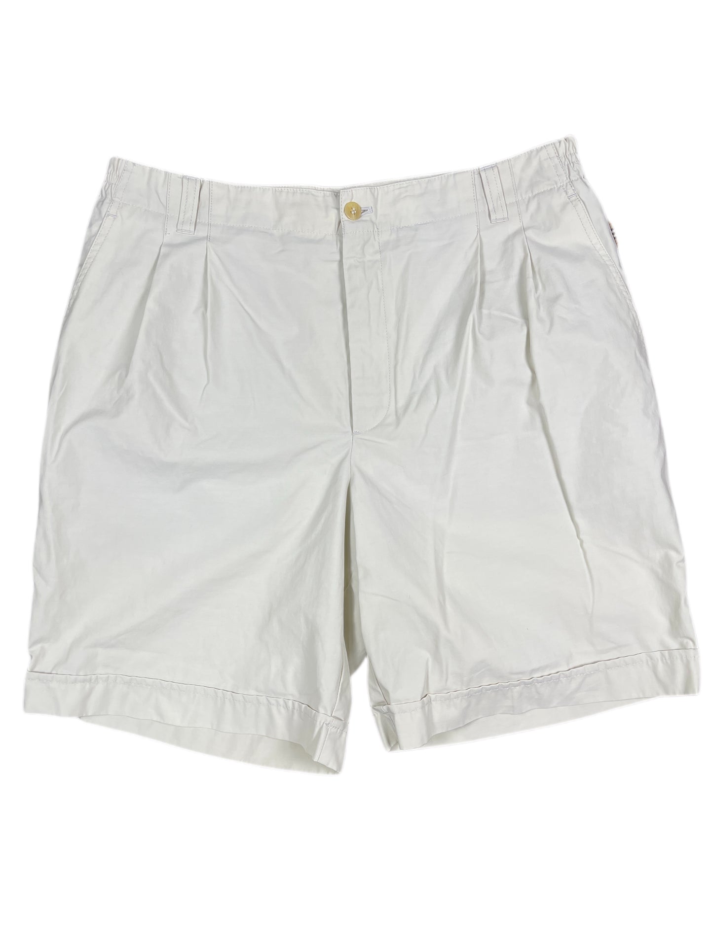 Y2k Burberry Bermuda Shorts Creme - XXL