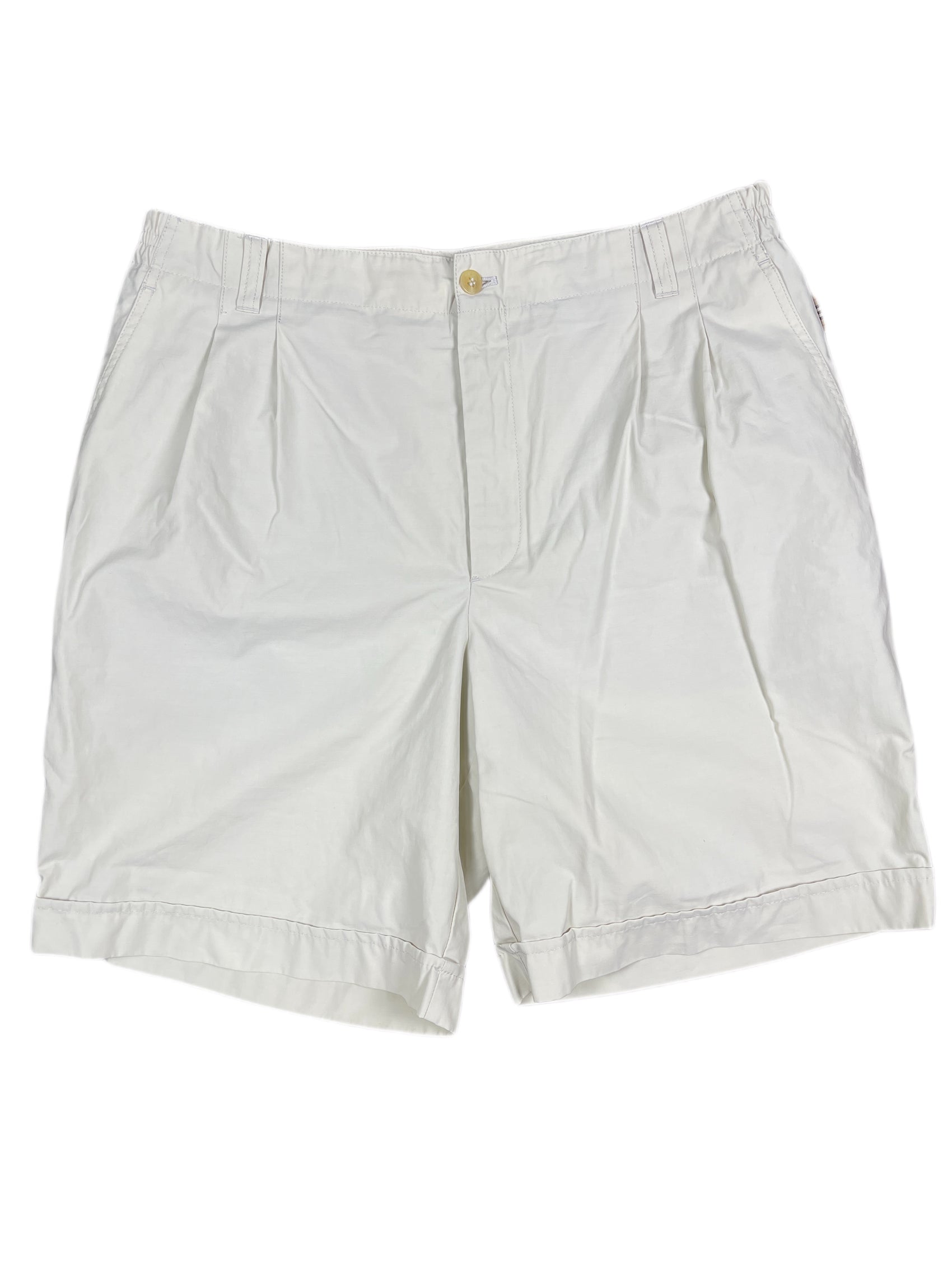 Y2k Burberry Bermuda Shorts Creme - XXL