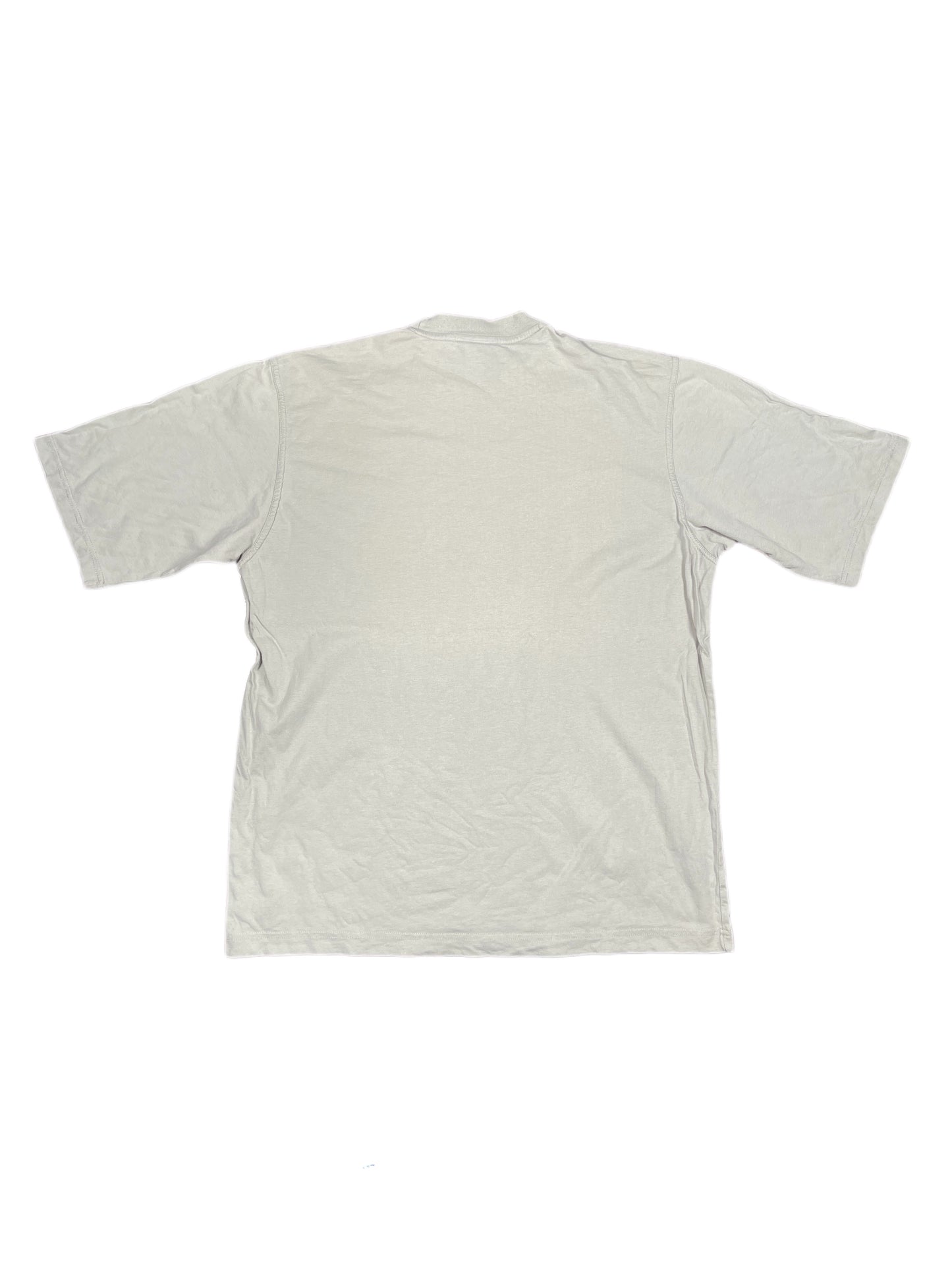 Vintage Adidas T-Shirt Gray Cream - L