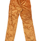 Vintage FROM by Vestebene Shiny Velvet Pants Orange - XXXL