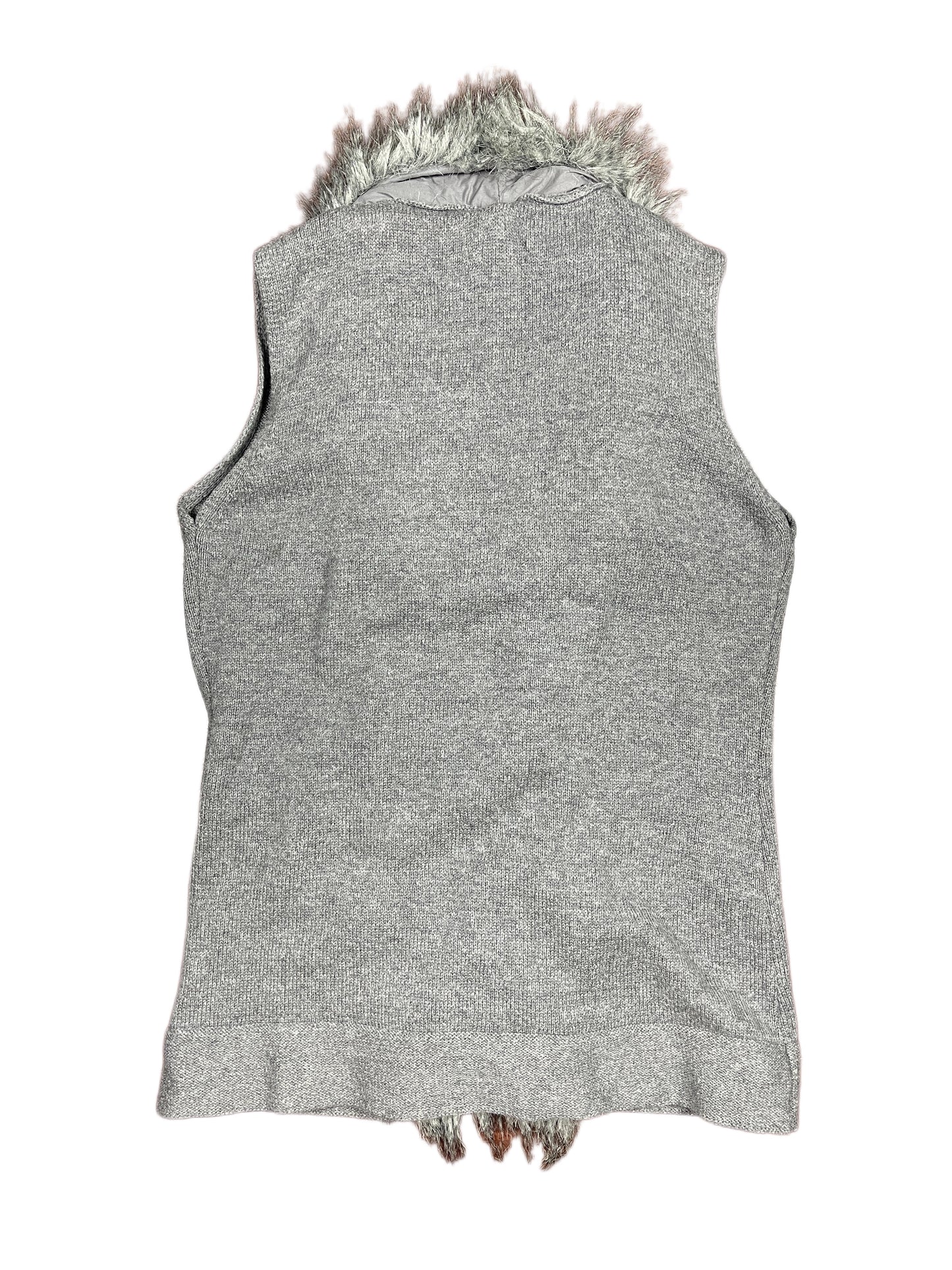 Y2k Mayoral Chic Knitted Vest Gray - XS