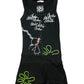 Y2k Active Sleeveless Dress Black - M