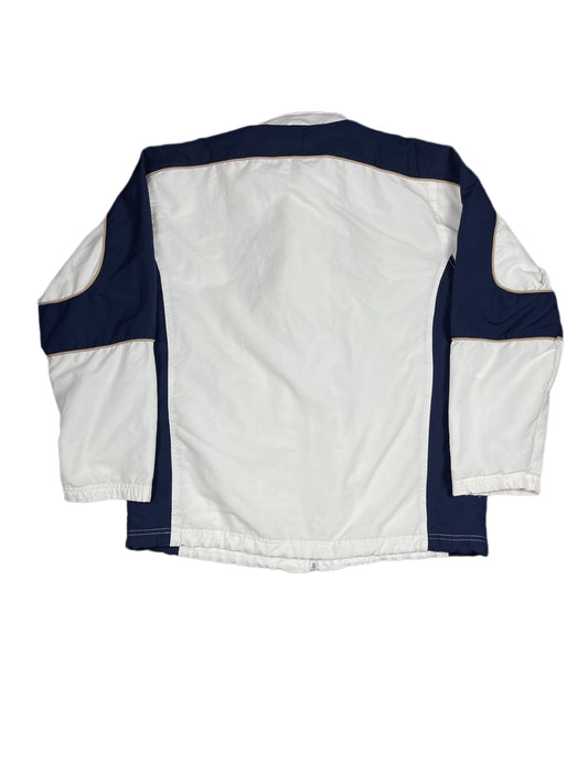 Y2k 2000s Reebok Sport Jacket White Navy M