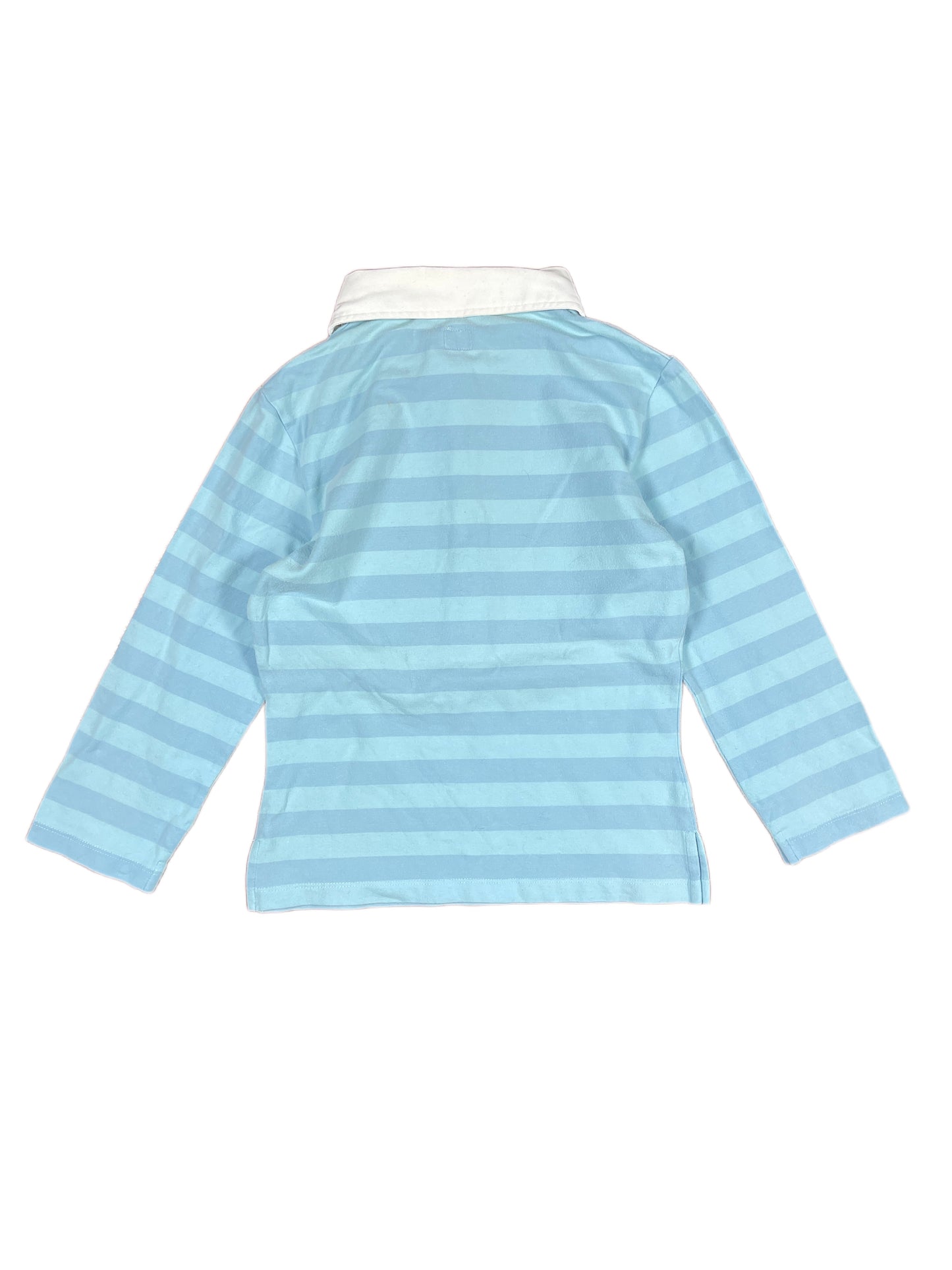 Y2k Pepe Jeans Short Sleeve Top Striped blue - S