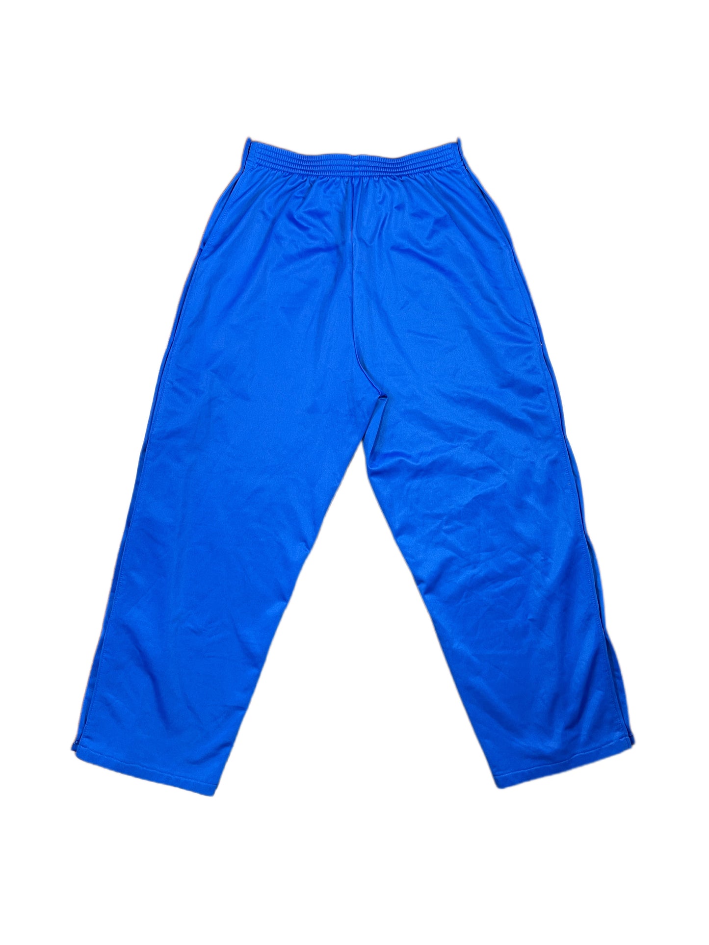Vintage Champion Button Open Sport Pants Blue - L