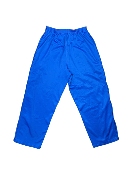 Vintage Champion Button Open Sport Pants Blue - L