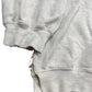 Vintage Gilberto Zip Sweatshirt Off White Cotton L