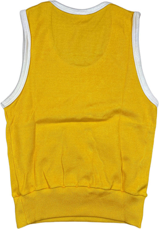 Vintage Gonso Tank Top Yellow Nylon Blend S