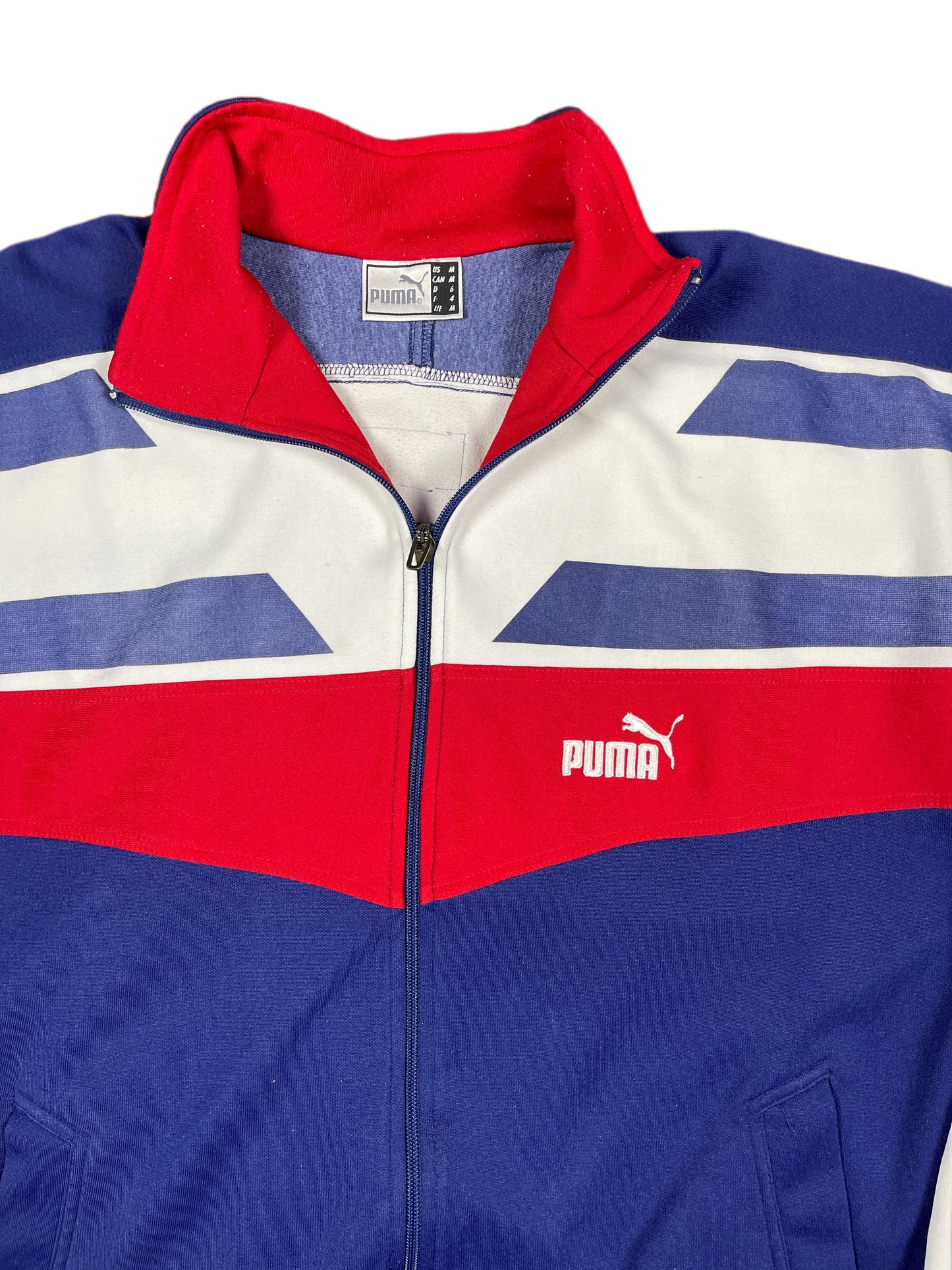 Vintage Puma Track Jacket Navy - XL/XXL