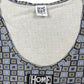 Home Boy Crop Top Geometric Pattern - S