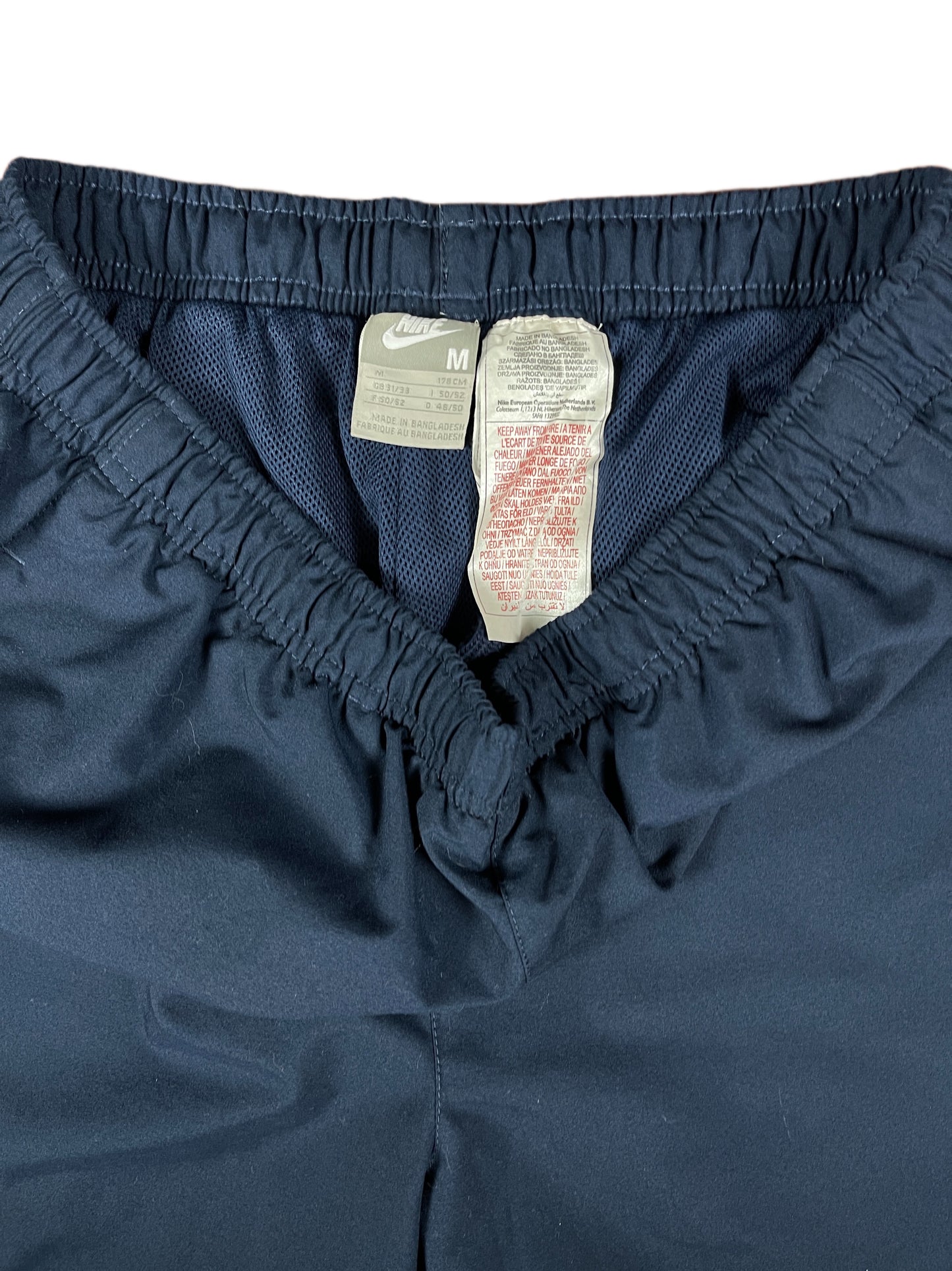 Y2k Nike Sport Shorts Navy - M