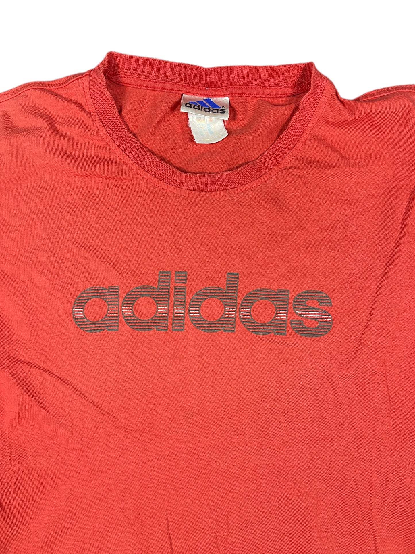 Vintage 2002 Adidas T-Shirt Red - M