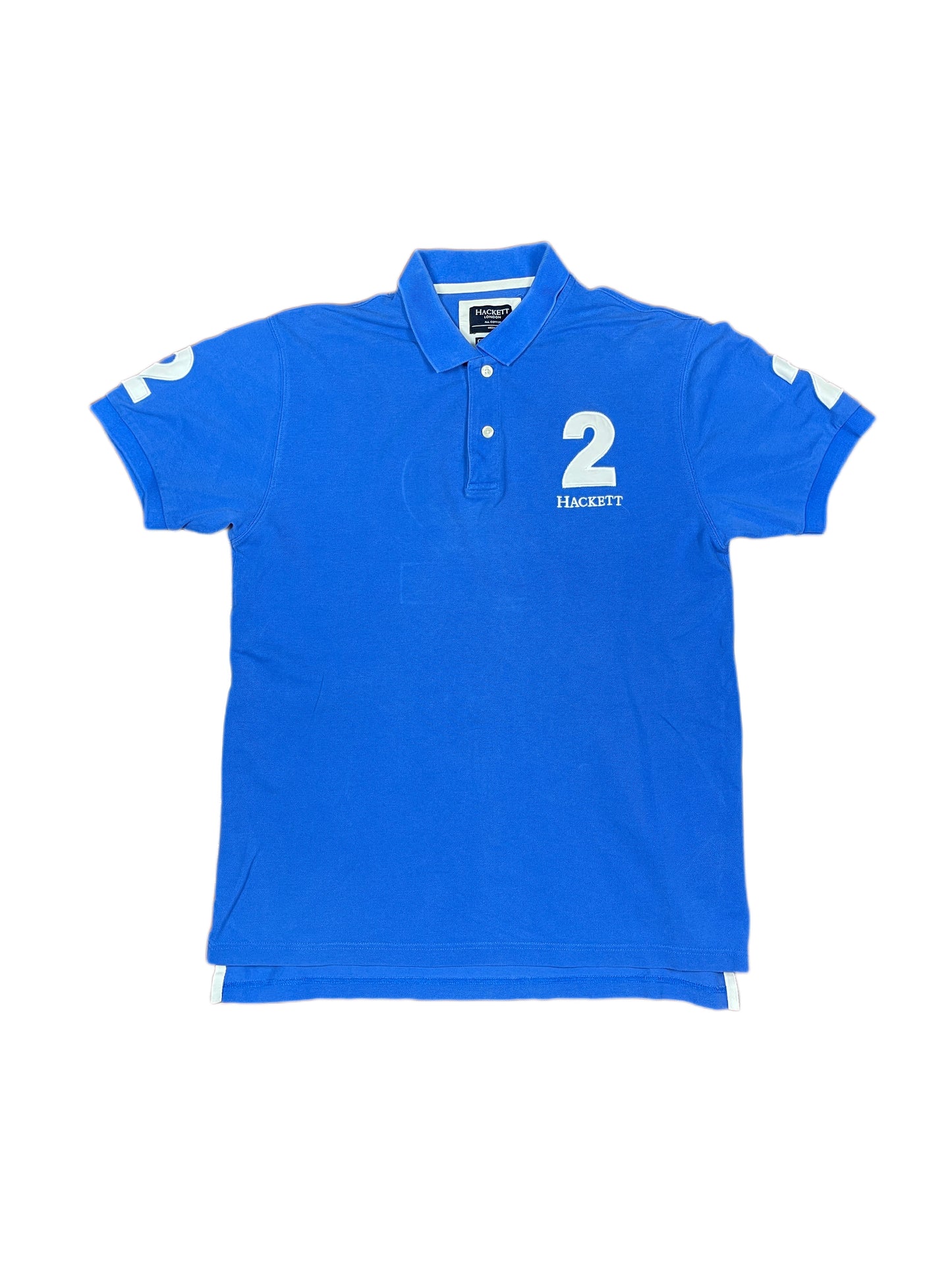 Hackett Polo Shirt Blue - M