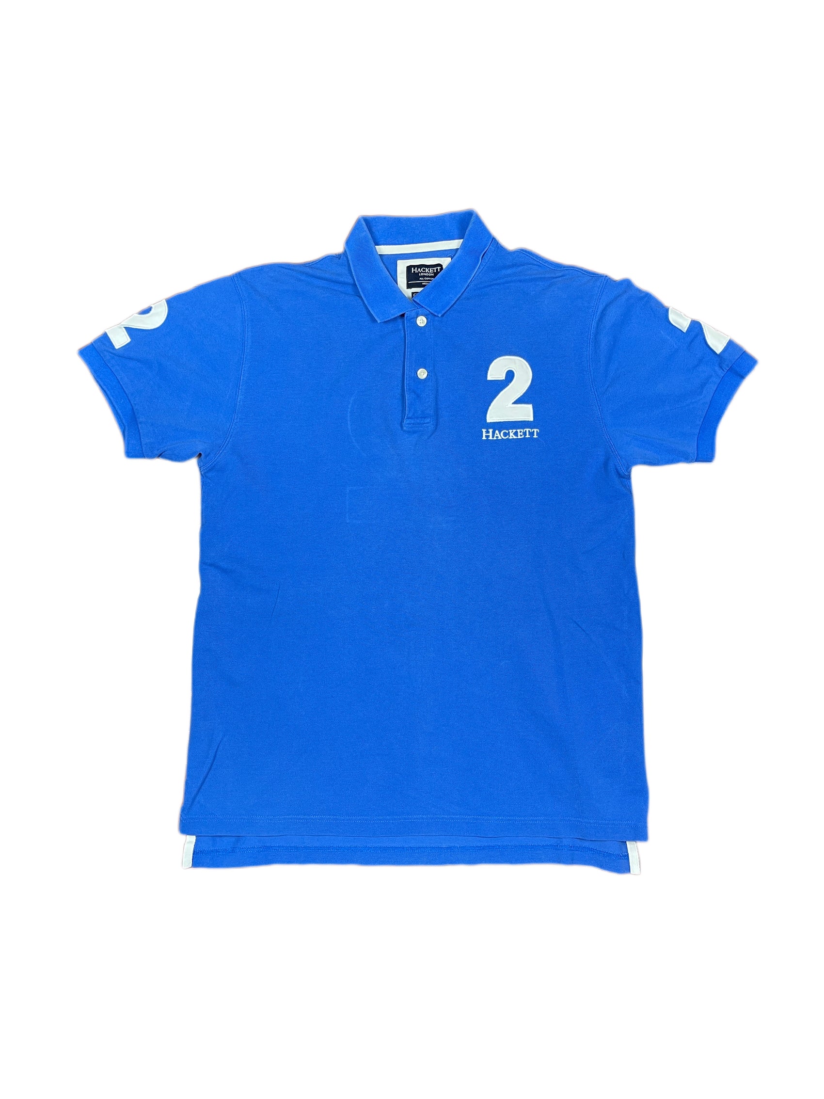 Hackett Polo Shirt Blue - M