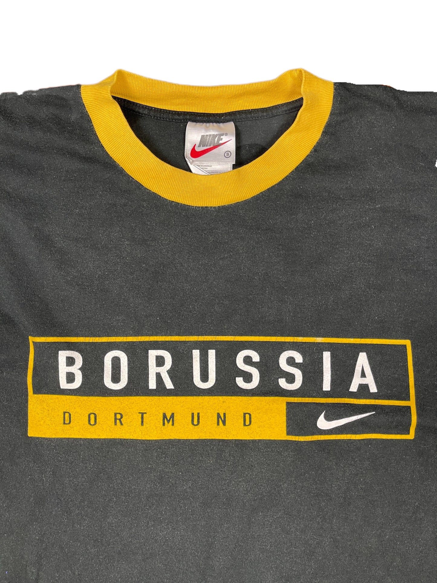 Vintage Nike Borussia Dortmund T-Shirt Black - S