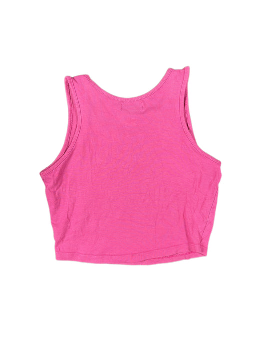 Y2k Inside Sleeveless Top Pink - S