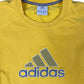Vintage Adidas Sweatshirt Yellow - M