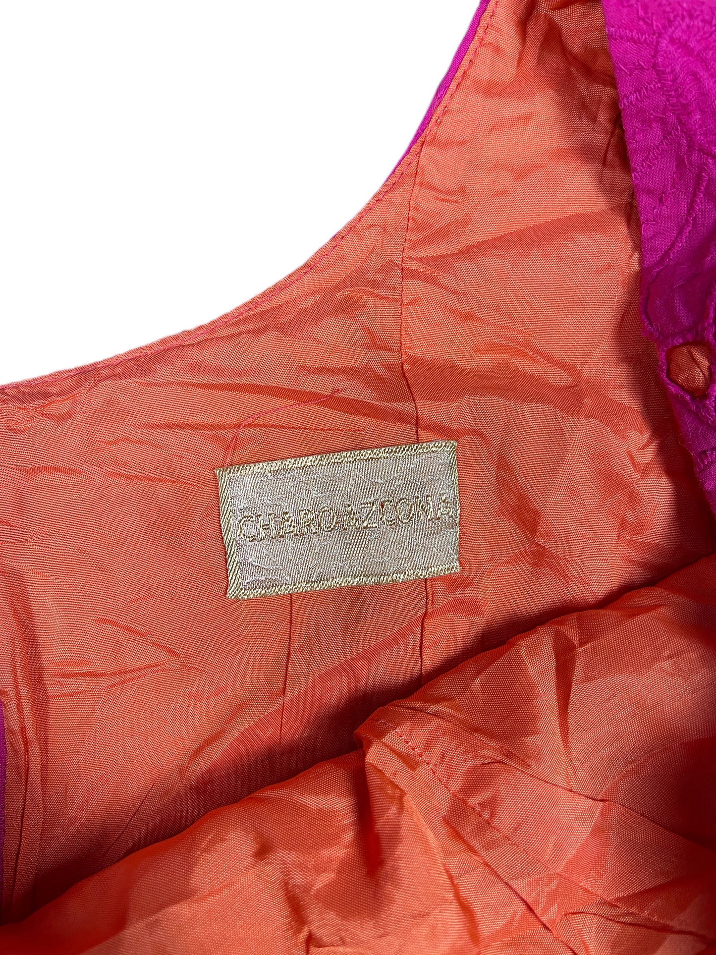 Vintage Charoazcona Sleeveless Top Pink - S