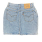 Vintage Levi's Orange Tab High Waist Denim Skirt Blue - L