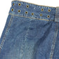Y2k El Corte Ingles Denim Skirt Blue - L