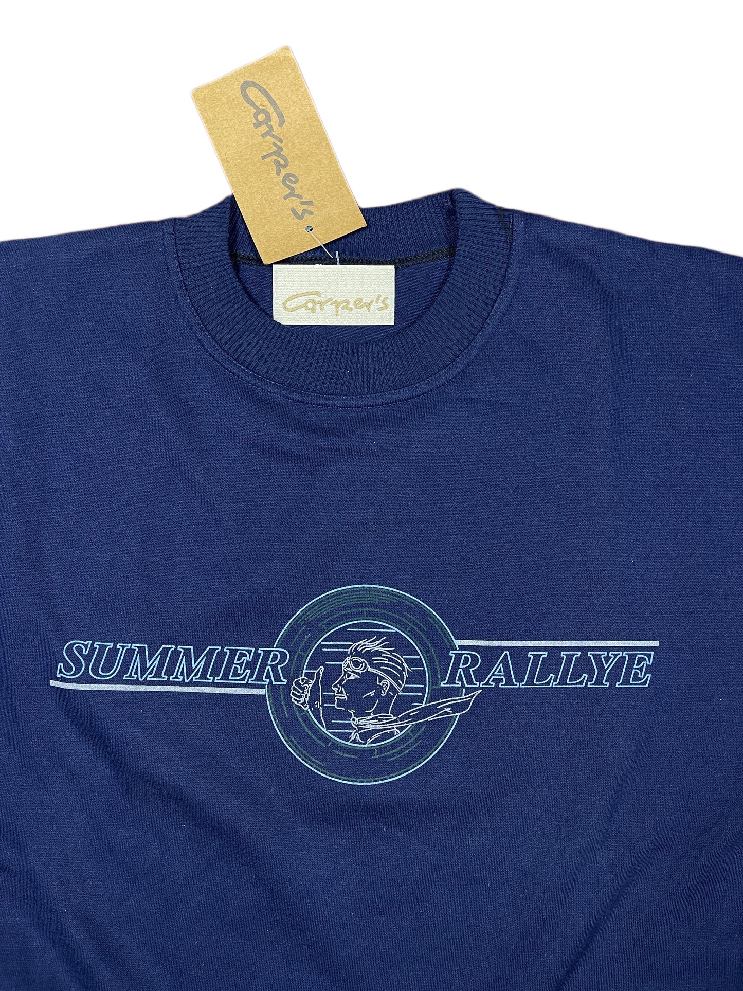 Vintage Carpers Sweatshirt Navy - L