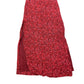 Vintage In Situ Long Skirt Red - XL