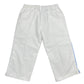 Y2k Reebok Sport Capri Pants White Blue - M