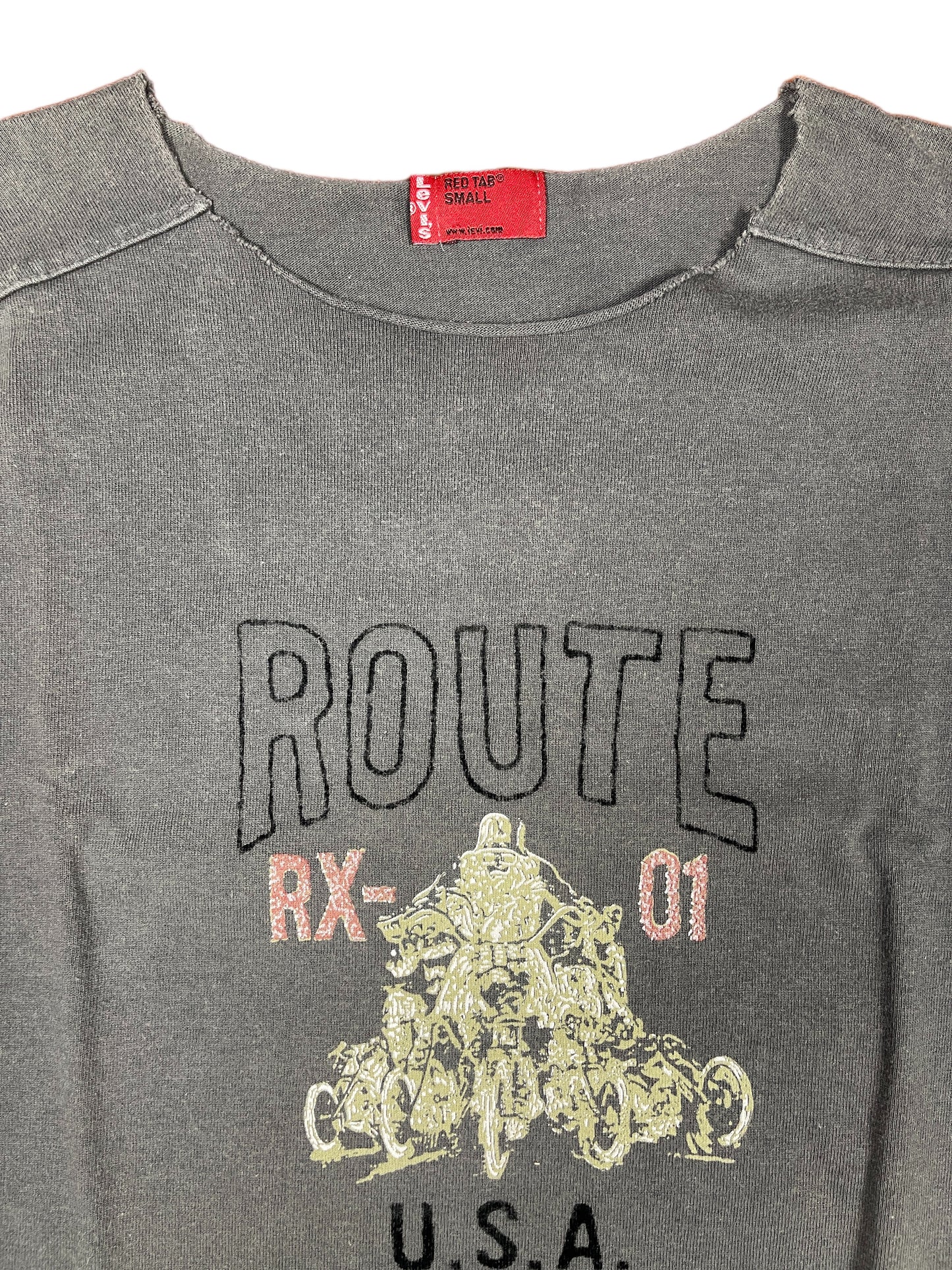 Y2k Levi's T-Shirt Gray - S