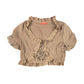 Y2k BbG Short Sleeve Top Brown - L