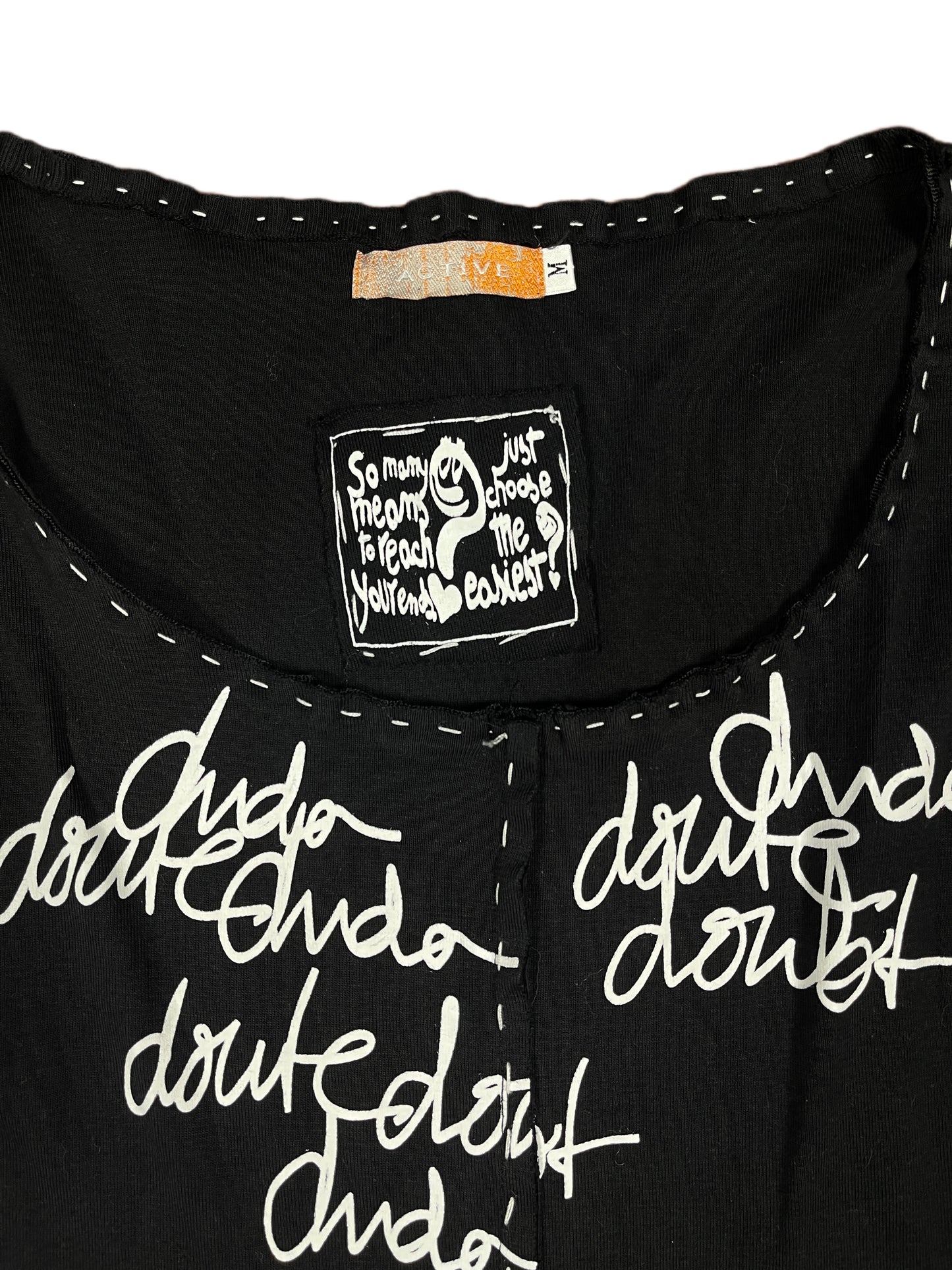 Y2k Active Sleeveless Dress Black - M