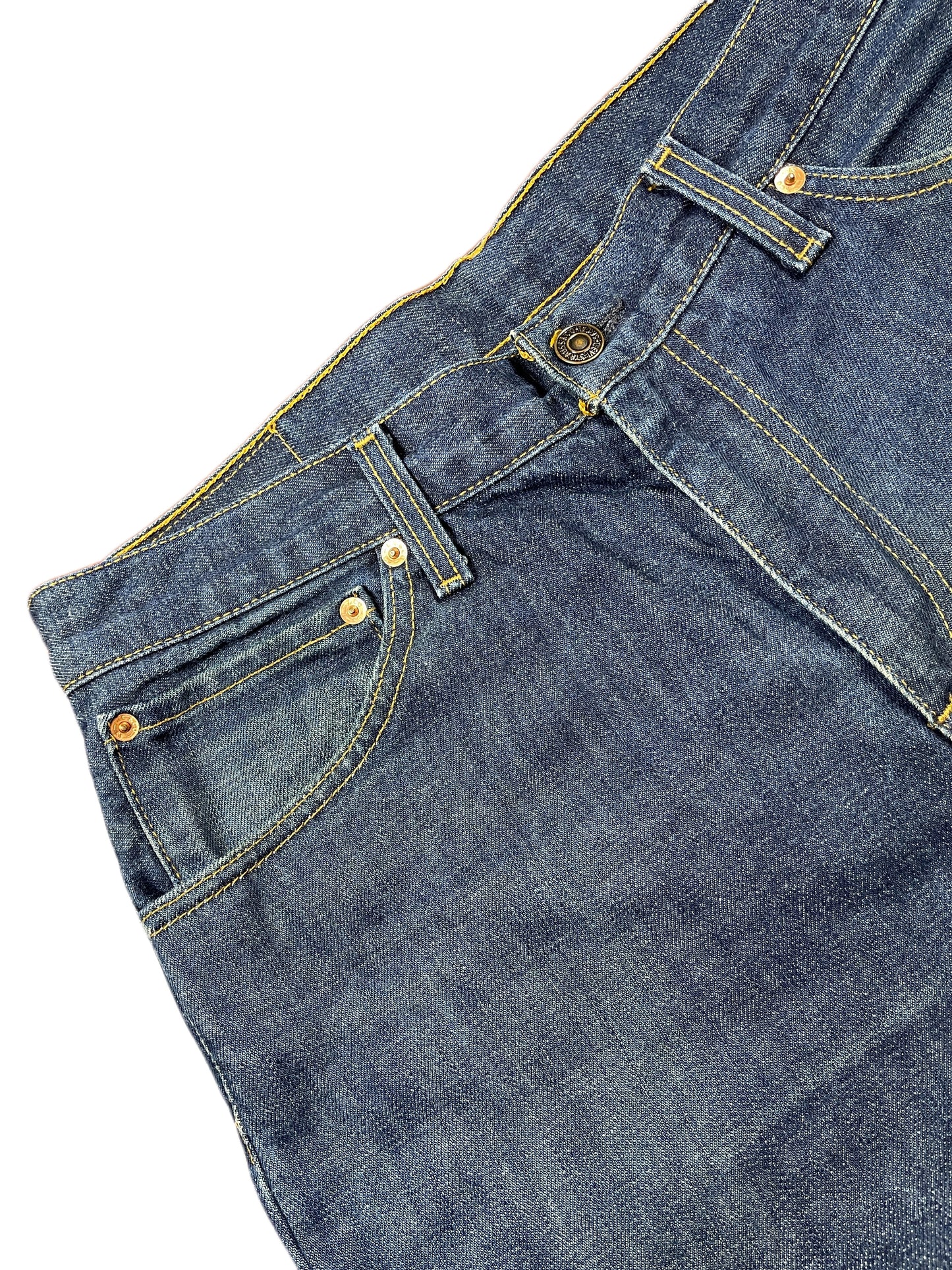 Y2k Levi's Low Waist Flared Denim Pants Blue - L