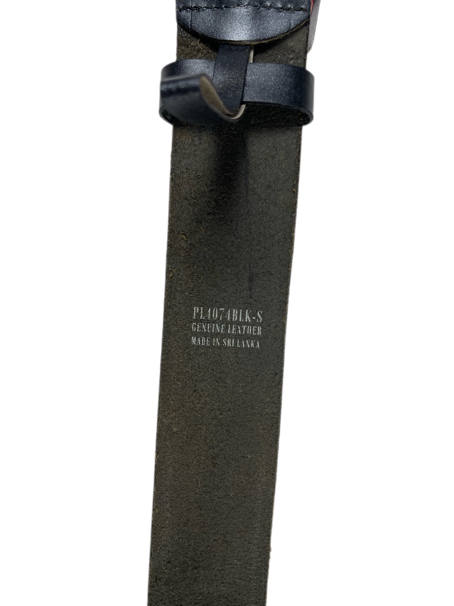 Y2k Playboy Leather Plug Belt Black 2004