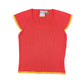 Y2k Roxy Short Sleeve Top Red - S/M