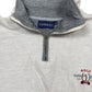 Vintage Gilberto Zip Sweatshirt Off White Cotton L