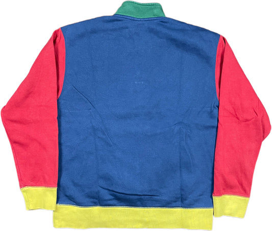 Nike Zip Sweatshirt Multicolor Cotton Blend S