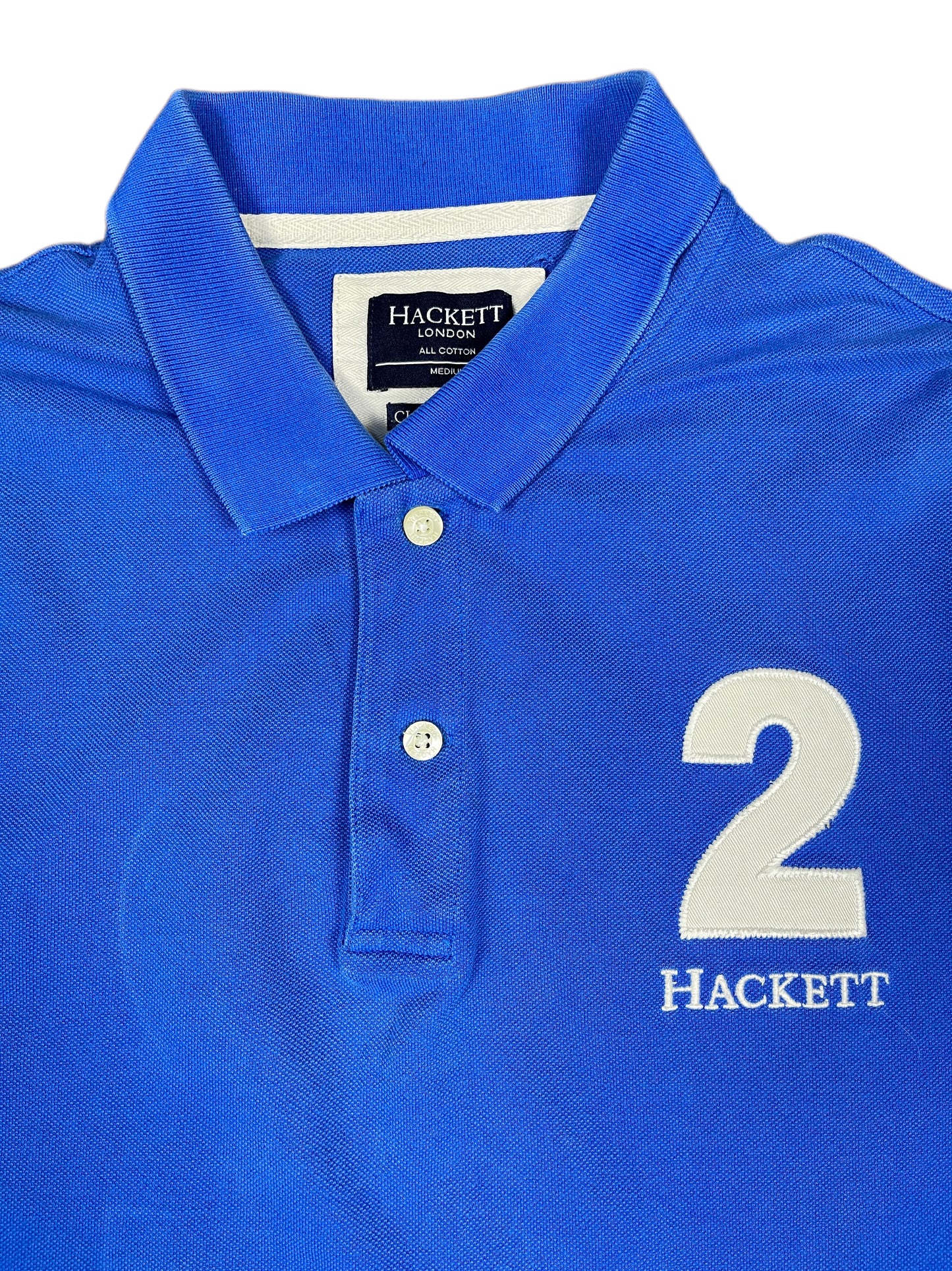 Hackett Polo Shirt Blue - M