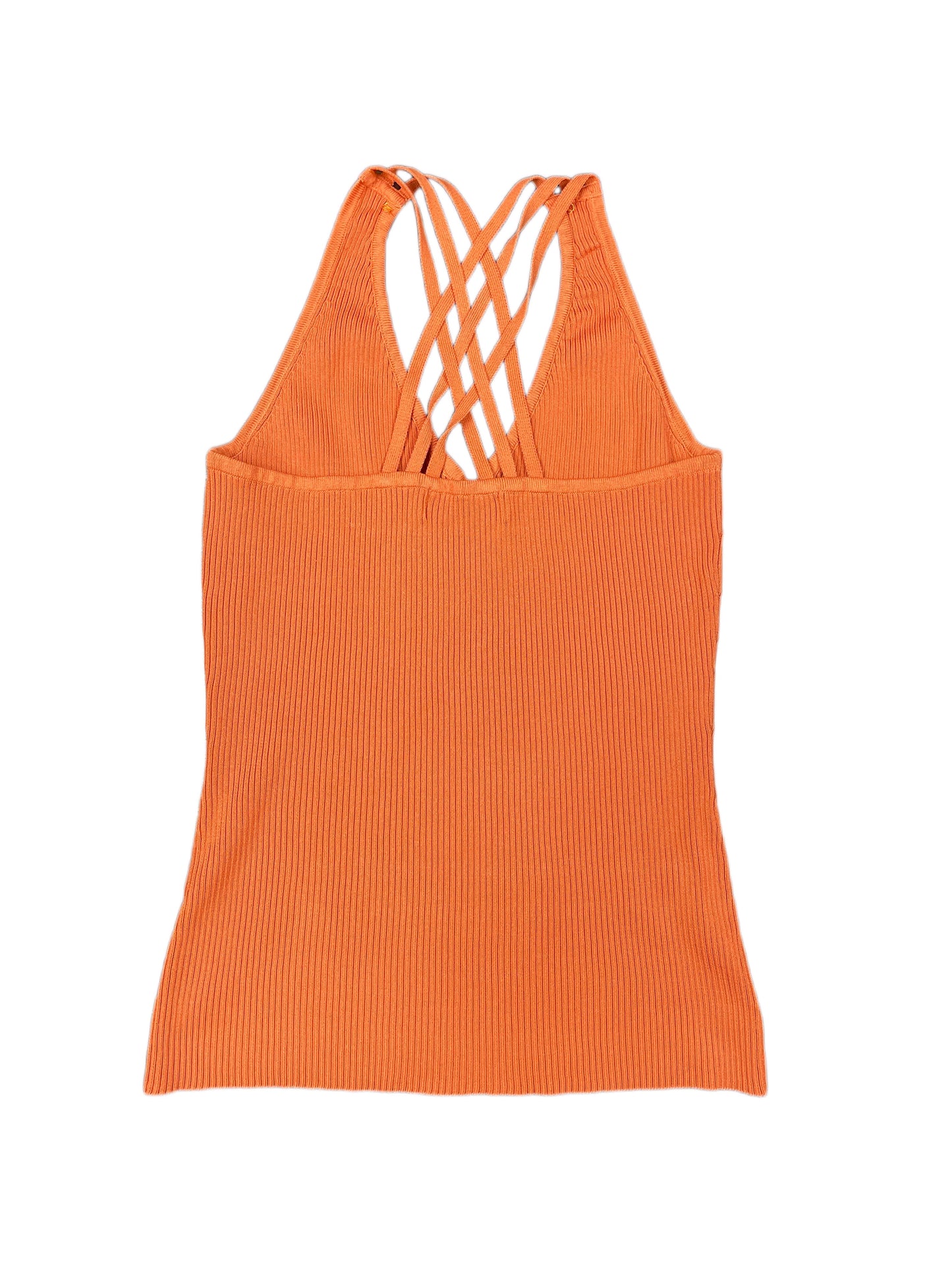 Y2k O.P.L Sleeveless Top Orange - L/XL