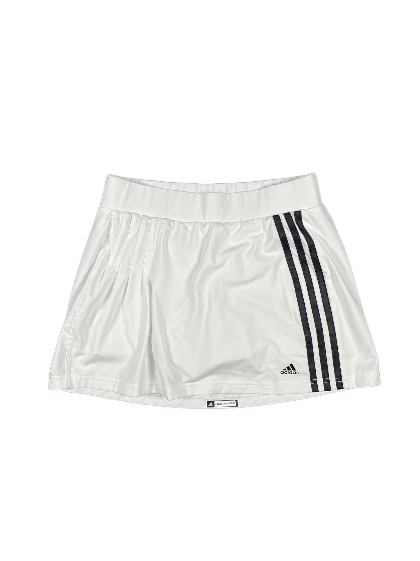 Y2k 2010 Adidas Sport Tennis Skirt White - S