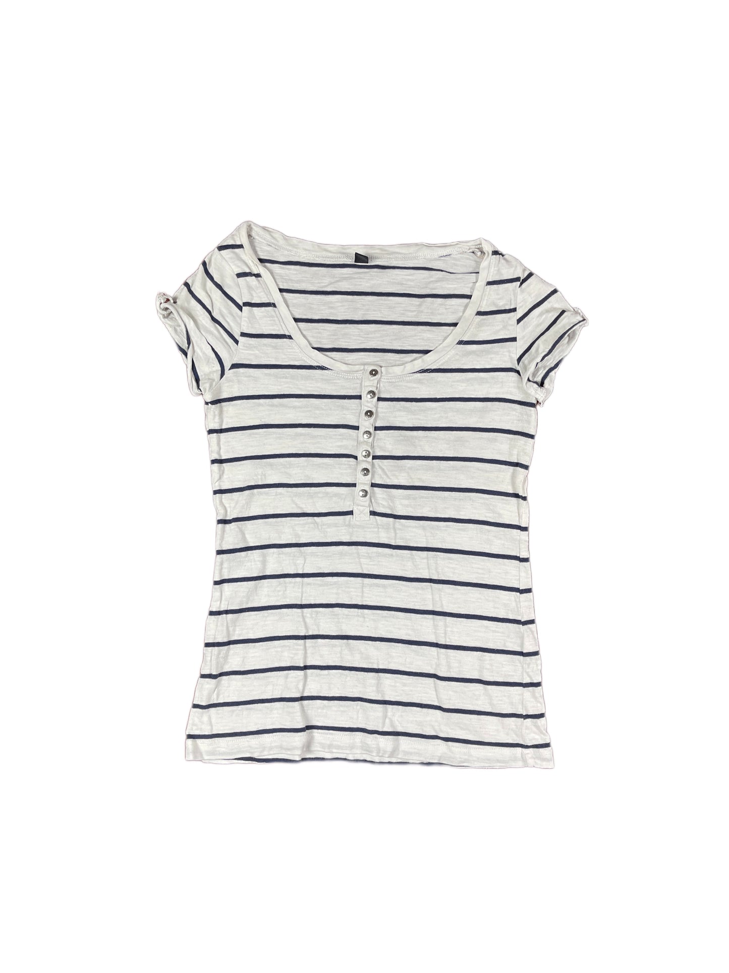 Y2k Pimkie Short Sleeve Top White - XS