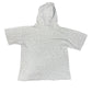 Vintage Reebok T-Shirt with Hood Gray - M
