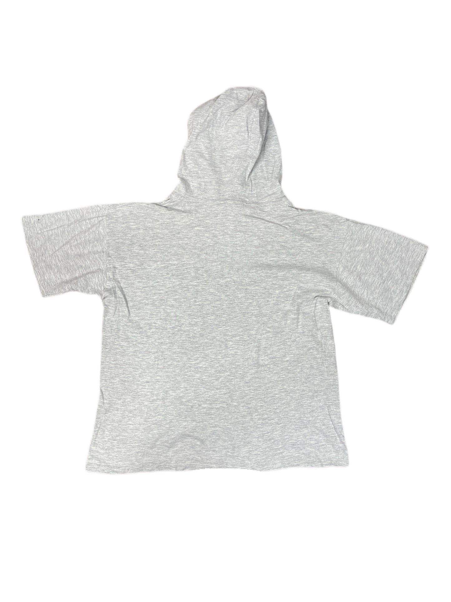 Vintage Reebok T-Shirt with Hood Gray - M