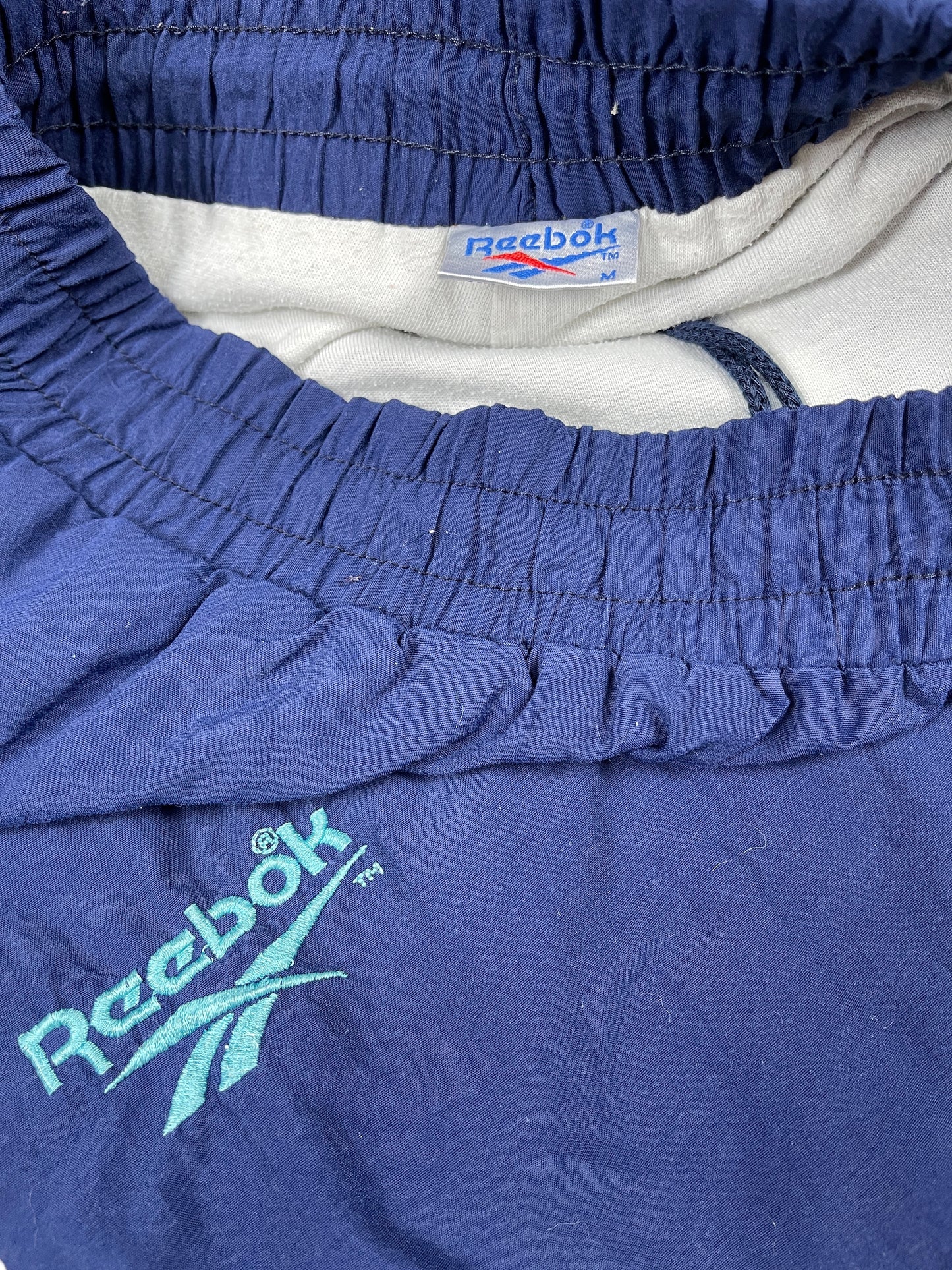 Vintage Reebok Track Pants Navy - M