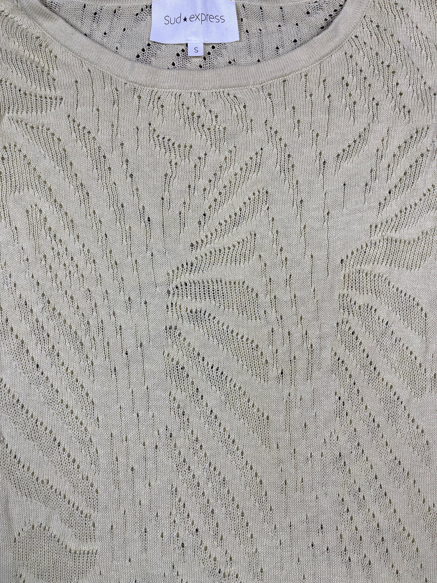 Sud Express Sleeveless Top Yellow - S