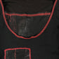 Y2k Cache Cache See Through Long Sleeve Black Red Details - XS